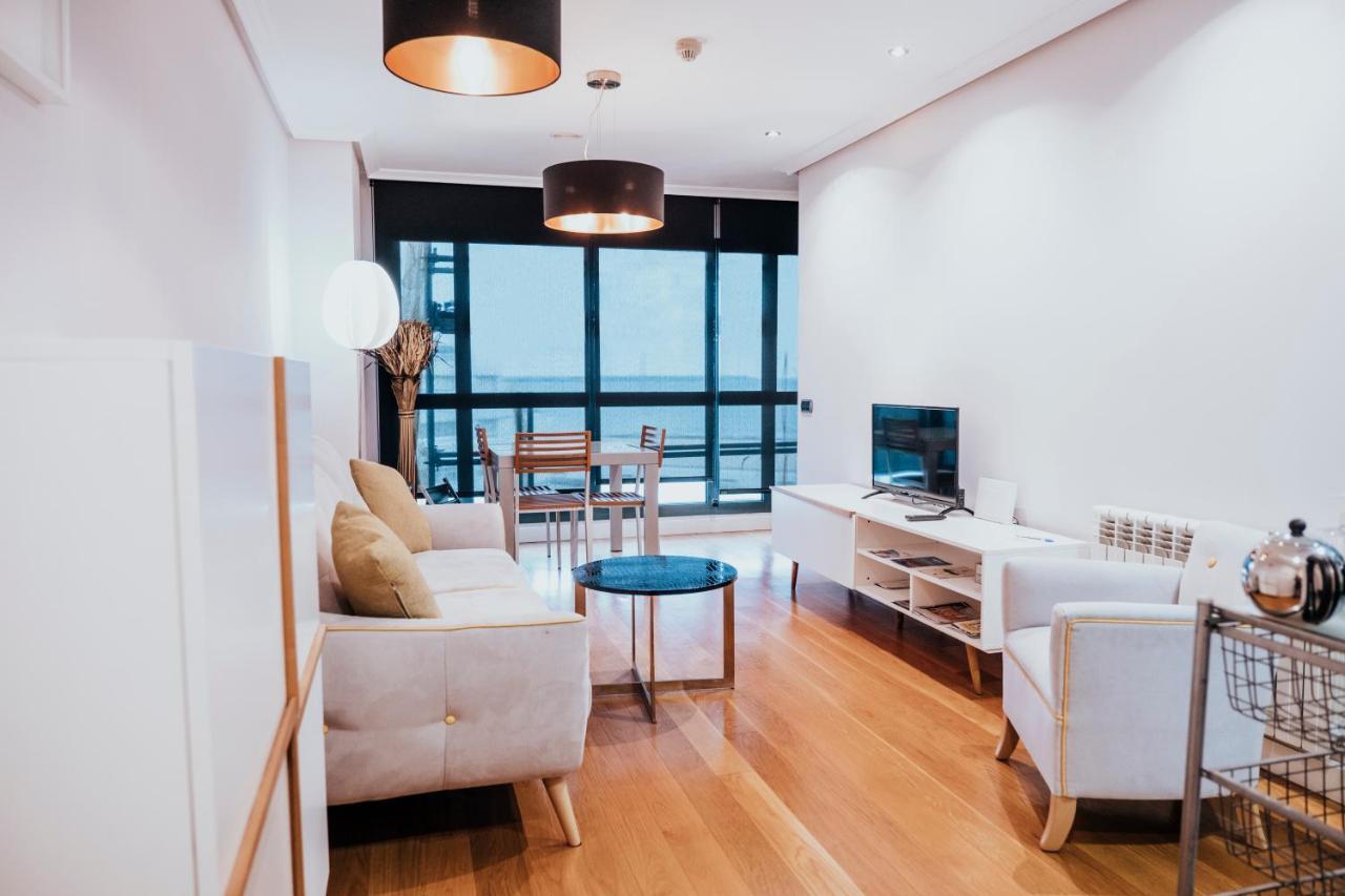 Primera Linea Playa+Parking Gratis Gijón Dış mekan fotoğraf
